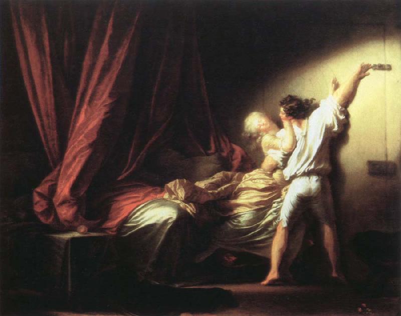 Jean-Honore Fragonard the bolt